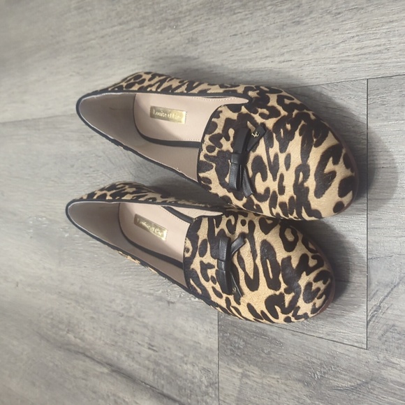 Louise et Cie Shoes - Louise et Cie Calf Hair Animal Print Flats NWOT